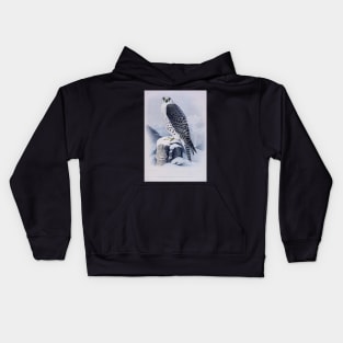 Vintage Bird-Available As Art Prints-Mugs,Cases,Duvets,T Shirts,Stickers,etc Kids Hoodie